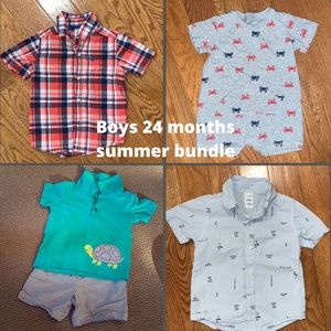 Boys 24 months summer bundle